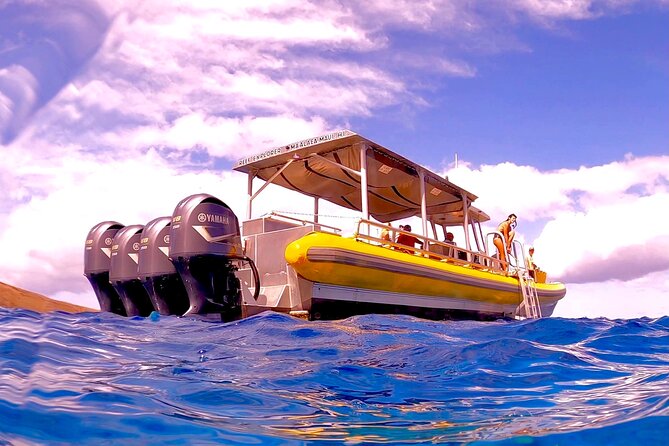 Maui Snorkel Adventure: Molokini Crater and Turtle Cove - A raft ride with room to breathe