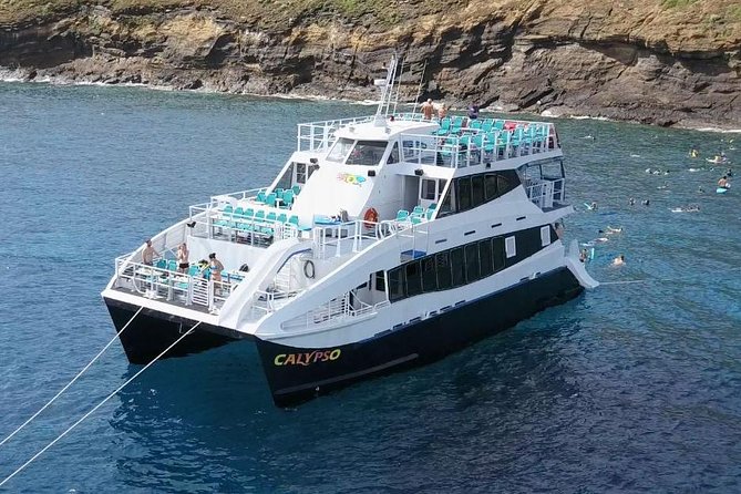Maui Snorkeling Adventure From Ma'alaea Harbor to Molokini - What the three-deck Calypso feels like onboard
