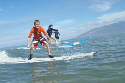 Two Hour Beginner Group Surf Lesson in Kihei