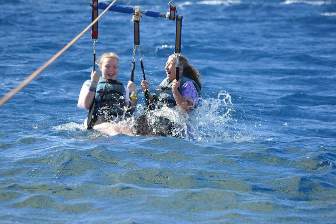 Maunalua Bay Higher Flyer Parasailing Adventure - The boat ride sets the pace