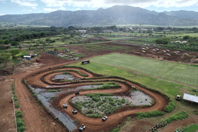 Oahu Beachfront ATV Adventure and Farm Tour - From the helmet briefing to the farm tracks