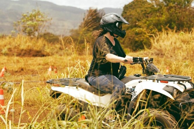 Oahu Beachfront ATV Adventure and Farm Tour - Planting a native shoreline species