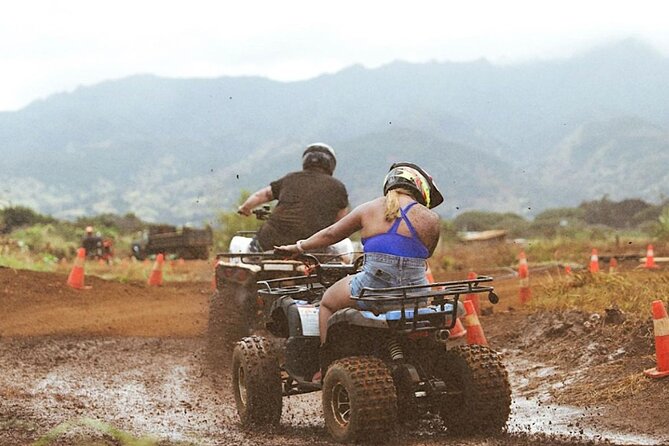 Oahu Beachfront ATV Adventure and Farm Tour - The North Shore views and the limits of the beachfront claim