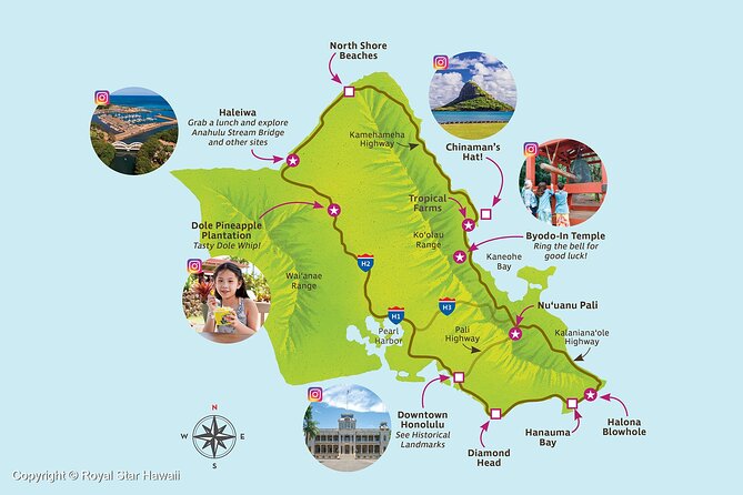 Oahu Grand Circle Island and Haleiwa Tour: 9-Hr Deluxe Experience - Halona Blowhole: a short stop with real drama