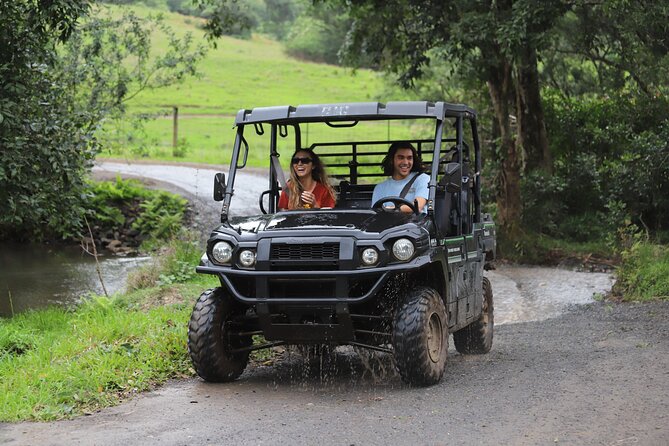 Oahu: Kualoa Ranch UTV Raptor Tour - Entering Kualoa Ranch and getting ready to ride