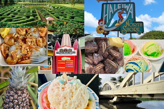 Oahu: Roundtrip Shuttle From Waikiki to Dole Plantation & Haleiwa - North Shore Macadamia Nut Company: fifteen minutes and free samples