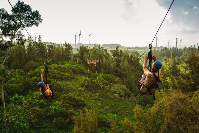 Oahu's North Shore: 8-Line Zipline Adventure - Eight lines, from a gentle start to wide-open views