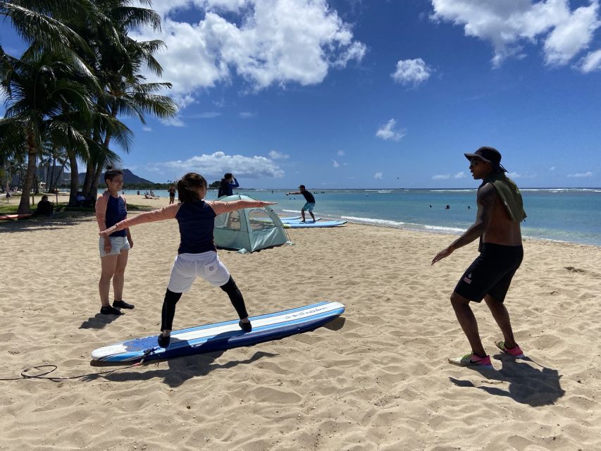 Oahu: Surf Lesson - A beach lesson that keeps the basics simple