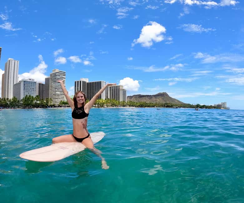 Oahu: Waikiki Beginner Private Surf Lesson- Female Guide - What the $135 Price Covers