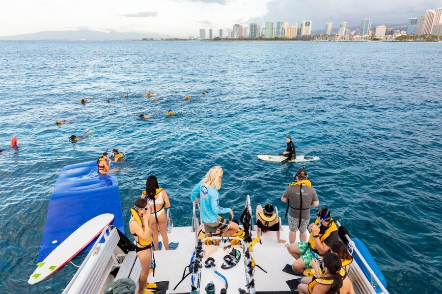 Oahu: Waikiki Turtle Canyons Cruise and Snorkel Excursion - Key points at a glance