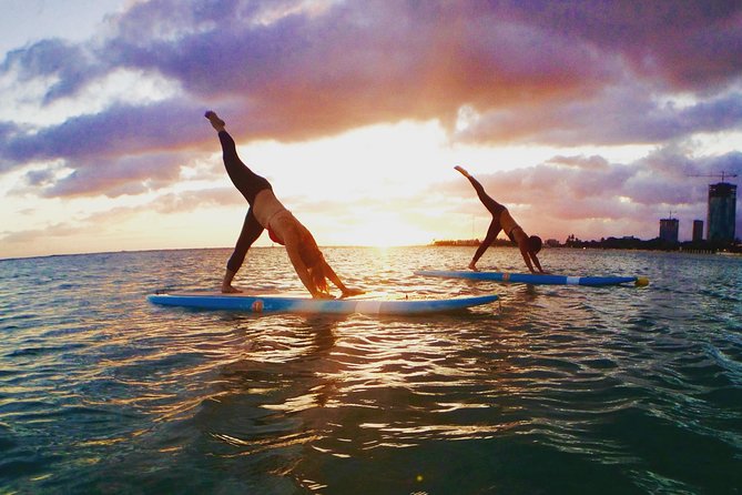 Paddleboard Yoga Class in Honolulu - What the $57.36 price gives you
