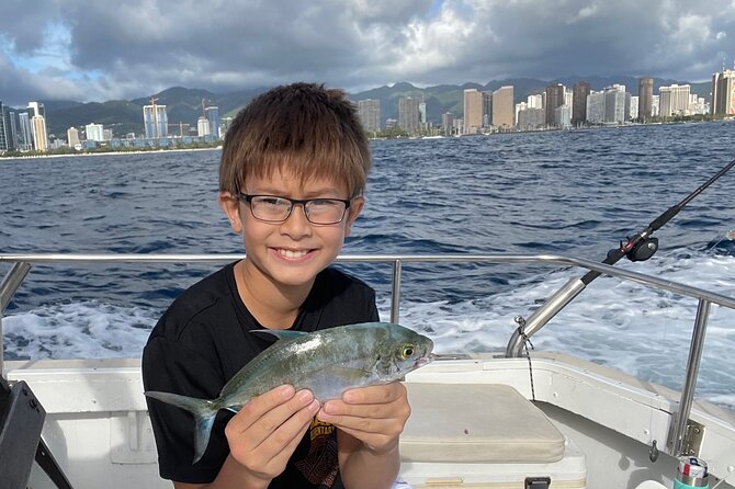 Private Fishing Charter for Family and Friends in Honolulu - Honolulu views and possible wildlife sightings