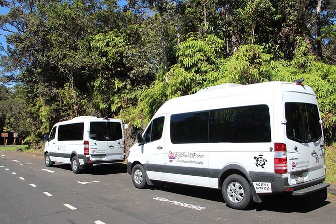 Private Guide Meet In Hawaii Volcanoes National Park - Photos, water, ponchos, and the private van