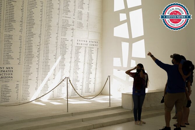 Salute to Pearl Harbor Including USS Arizona - The ride from Waikiki sets the tone