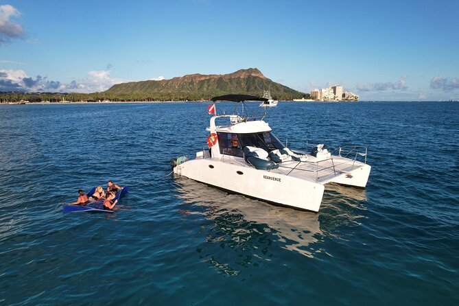 Small Group Turtle Canyon Snorkel in Waikiki (Boat Tour) - Dolphins, whales, and the ride back
