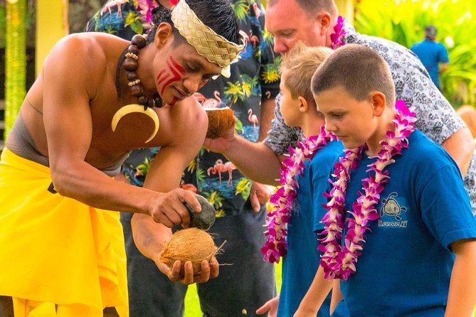Toa Luau at Waimea Valley, Oahu - Umu cooking and the kava ceremony