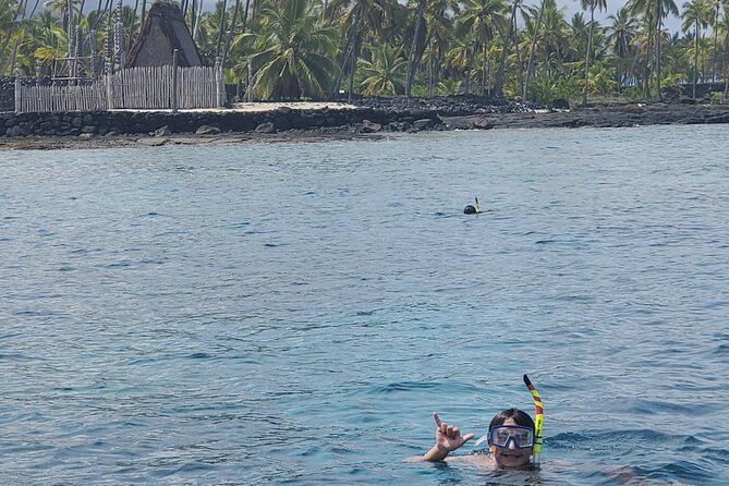 Two Reef Snorkel Trip-See Captain Cook Monument & Sea Caves - Sea caves, lava tubes, and the Kona coast