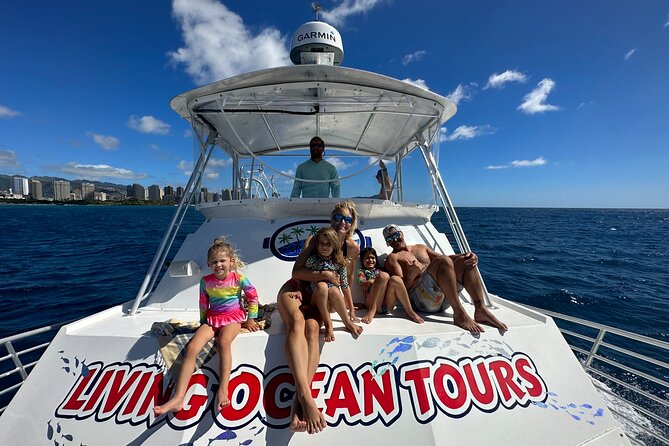 Waikiki, Hawaii: Deluxe Snorkel and Wildlife Cruise - The 20-foot slide, trampoline, and floating mat
