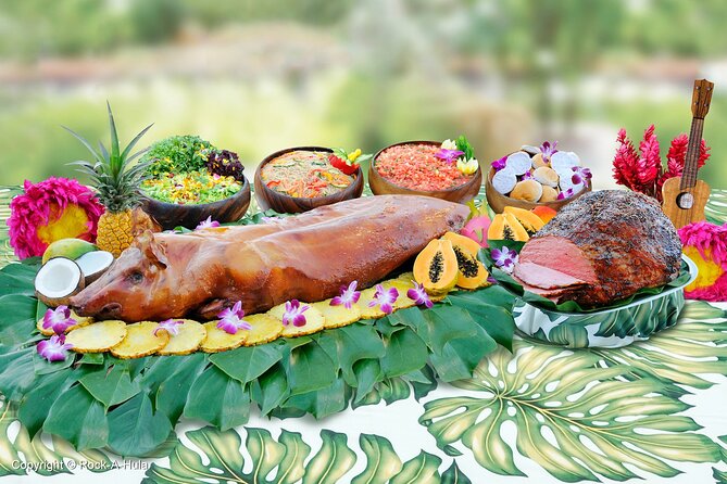 Waikiki Luau Buffet with Optional Rock-A-Hula Show Ticket - The one-hour buffet: what is on the plate