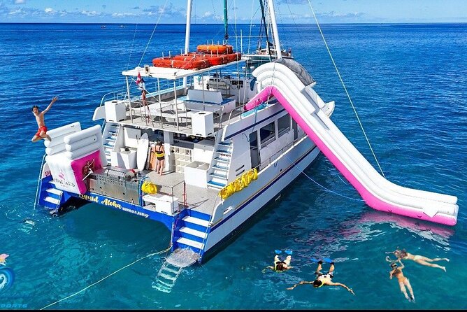 Waikiki Snorkeling & Ocean Waterpark Adventure from Oahu - Leaving Ala Moana with Diamond Head in view