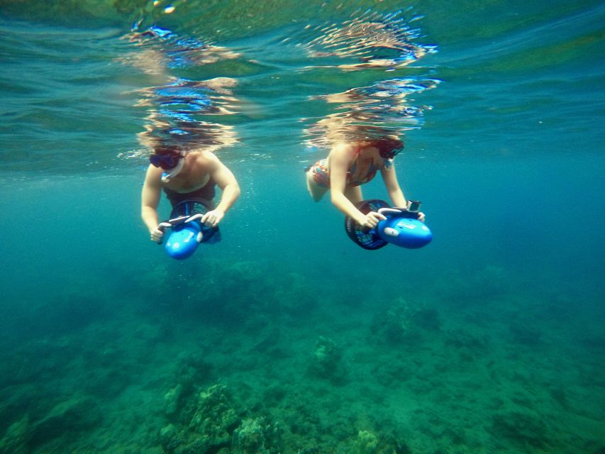 Wailea Beach: Guided Sea Scooter Snorkeling Tour - Why two guides matter underwater