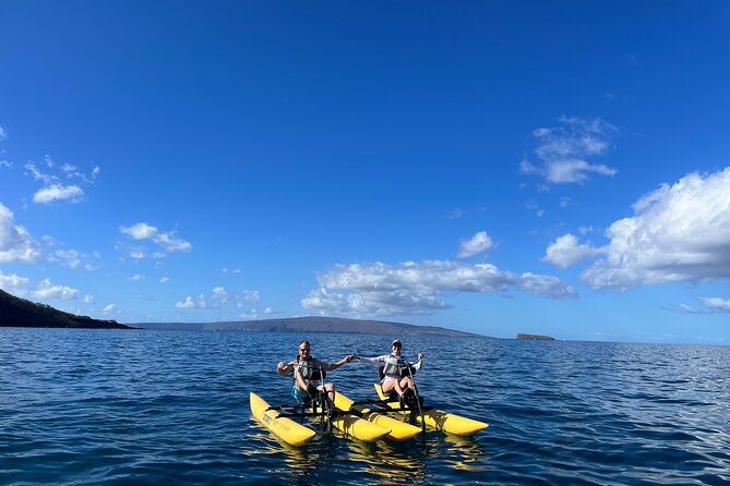 Water Bike Tour in South Maui - Passing the Rare Black Sand Beach